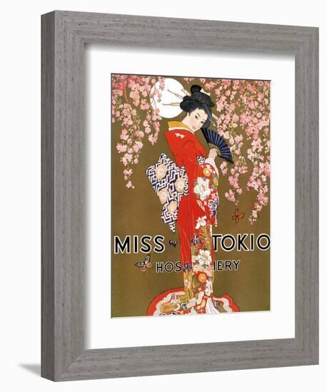 1920s USA Miss Tokio Magazine Advertisement-null-Framed Giclee Print