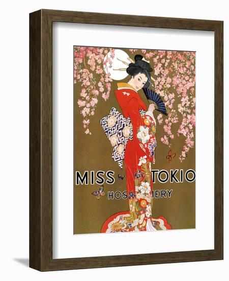 1920s USA Miss Tokio Magazine Advertisement--Framed Giclee Print