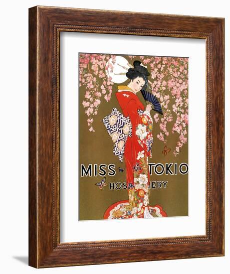 1920s USA Miss Tokio Magazine Advertisement-null-Framed Giclee Print