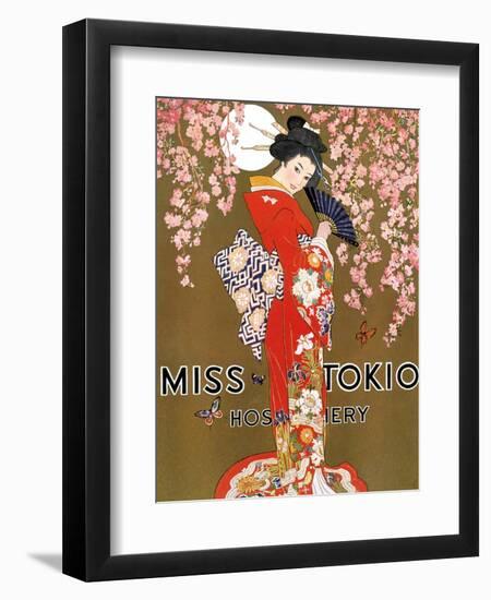 1920s USA Miss Tokio Magazine Advertisement-null-Framed Giclee Print