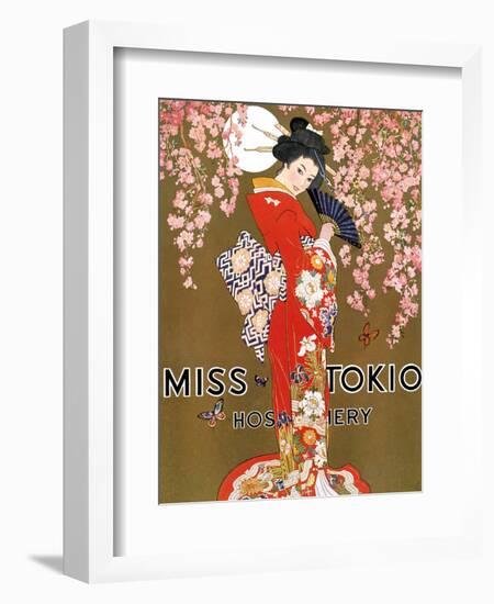 1920s USA Miss Tokio Magazine Advertisement-null-Framed Giclee Print