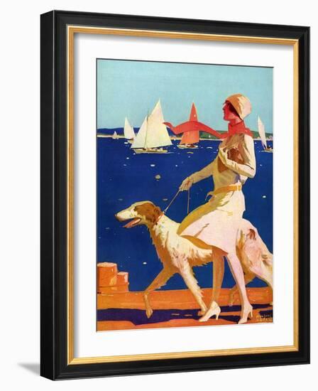 1920s USA National Motorist Magazine Advertisement (detail)-null-Framed Giclee Print