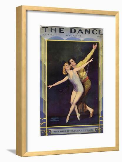 1920s USA The Dance Magazine Cover-null-Framed Giclee Print