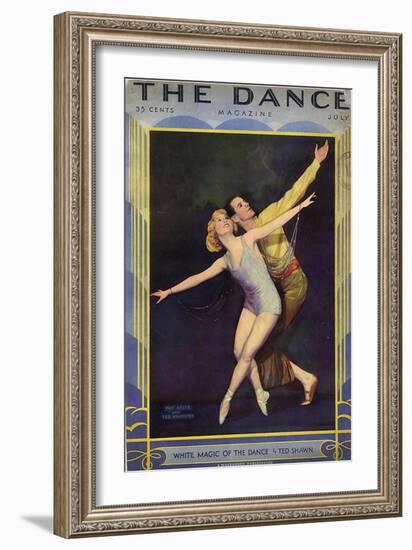 1920s USA The Dance Magazine Cover-null-Framed Giclee Print
