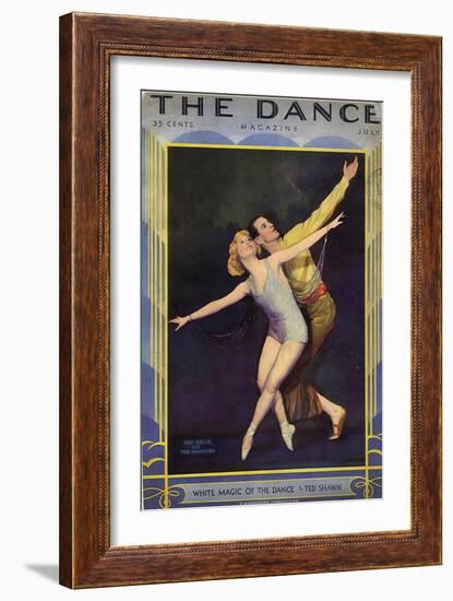1920s USA The Dance Magazine Cover-null-Framed Giclee Print