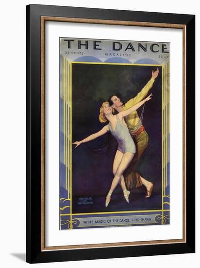 1920s USA The Dance Magazine Cover-null-Framed Giclee Print