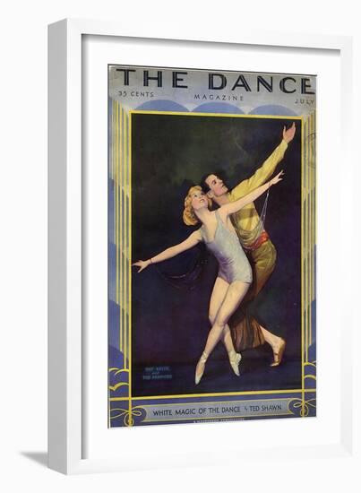 1920s USA The Dance Magazine Cover-null-Framed Giclee Print