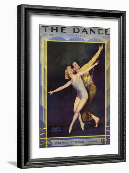 1920s USA The Dance Magazine Cover-null-Framed Giclee Print