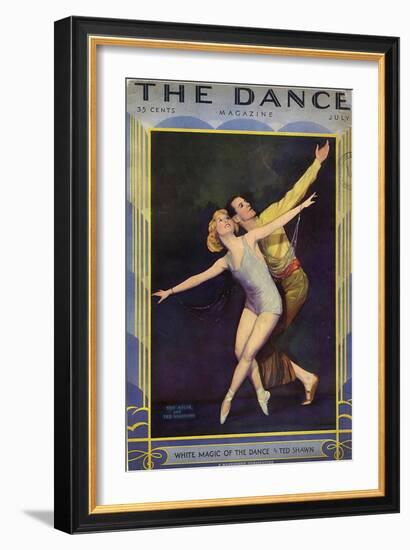 1920s USA The Dance Magazine Cover-null-Framed Giclee Print