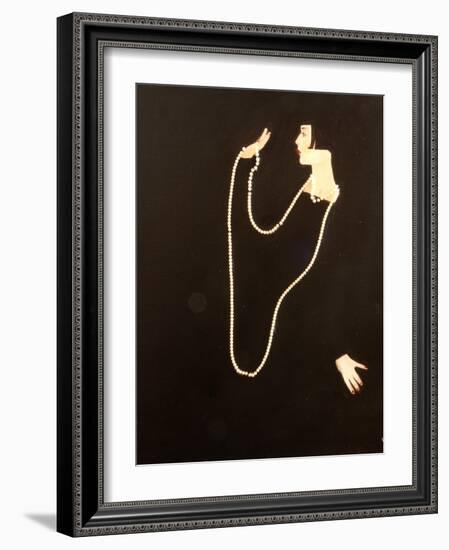 1920s Women Swinging Pearls, 2016-Susan Adams-Framed Giclee Print