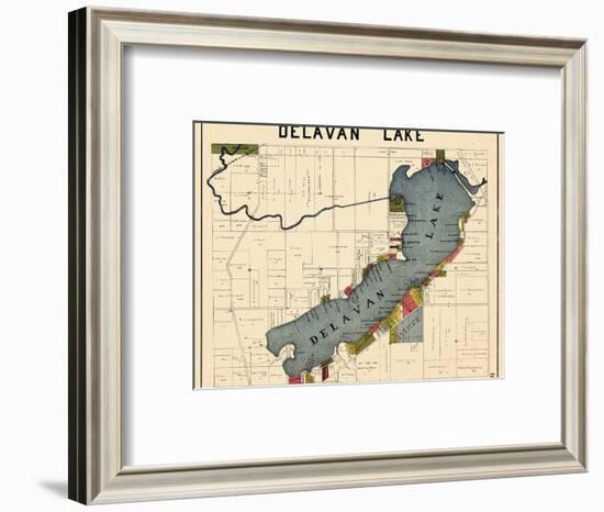 1921, Delavan Lake, Wisconsin, United States-null-Framed Giclee Print