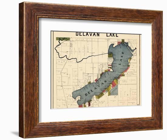 1921, Delavan Lake, Wisconsin, United States-null-Framed Giclee Print