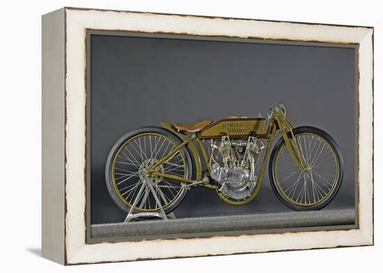 1921 Harley Davidson Board Track Racer-S. Clay-Framed Premier Image Canvas