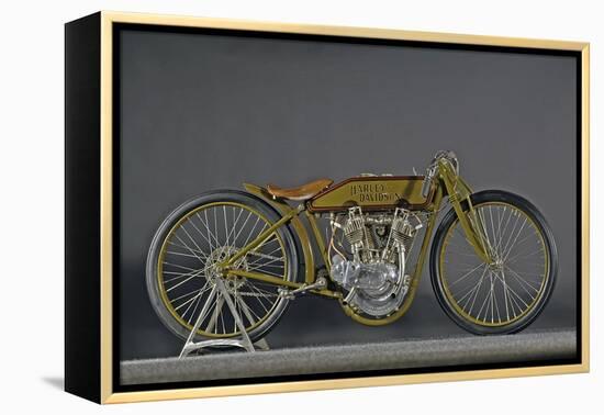 1921 Harley Davidson Board Track Racer-S. Clay-Framed Premier Image Canvas