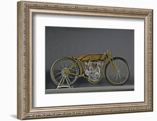 1921 Harley Davidson Board Track Racer-S. Clay-Framed Photographic Print