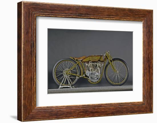 1921 Harley Davidson Board Track Racer-S. Clay-Framed Photographic Print