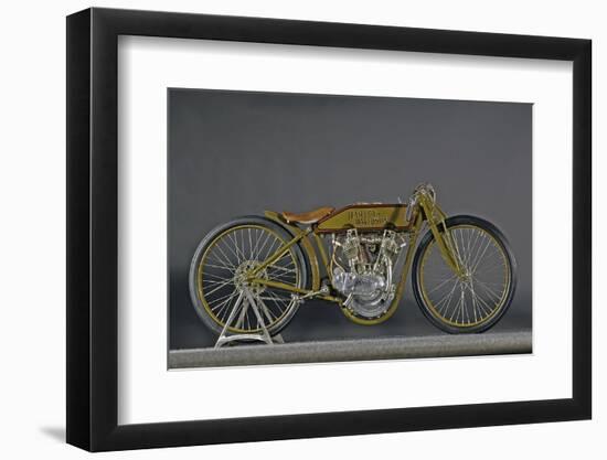 1921 Harley Davidson Board Track Racer-S. Clay-Framed Photographic Print