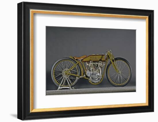 1921 Harley Davidson Board Track Racer-S. Clay-Framed Photographic Print