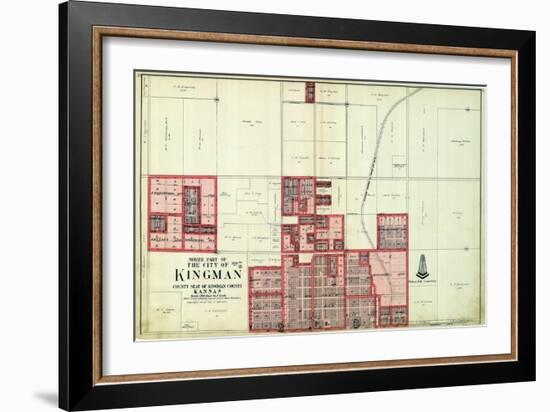 1921, Kingman - North, Kansas, United States-null-Framed Giclee Print