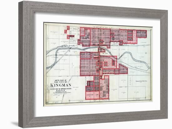 1921, Kingman - South, Kansas, United States-null-Framed Giclee Print