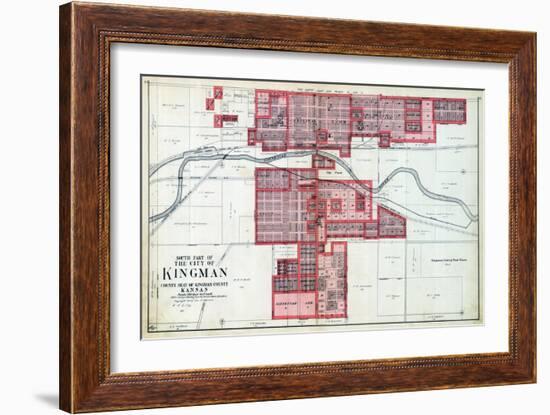 1921, Kingman - South, Kansas, United States-null-Framed Giclee Print