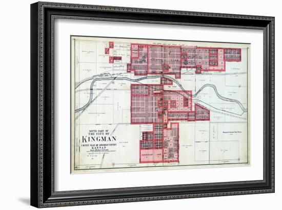 1921, Kingman - South, Kansas, United States-null-Framed Giclee Print