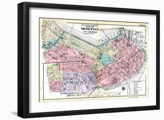 1922, Boston, Massachusetts, United States-null-Framed Giclee Print