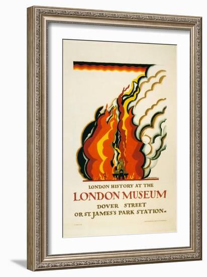 1922 London Museum-Vintage Apple Collection-Framed Giclee Print