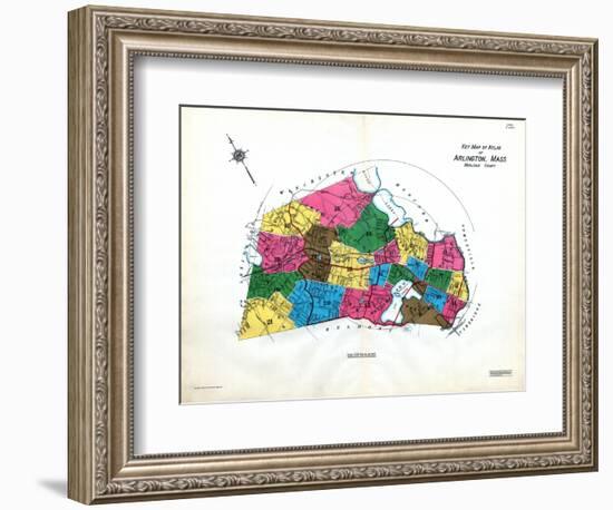 1923, Arlington, Massachusetts, United States-null-Framed Giclee Print