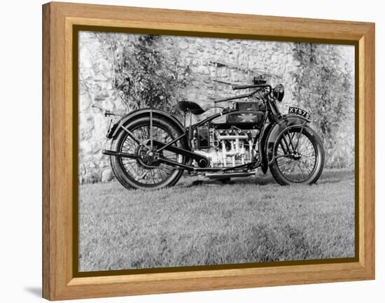 1924 Henderson Motobike-null-Framed Premier Image Canvas