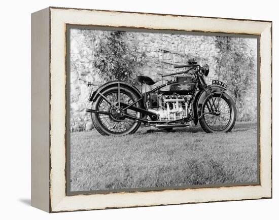 1924 Henderson Motobike-null-Framed Premier Image Canvas