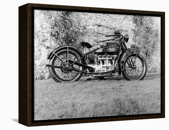 1924 Henderson Motobike-null-Framed Premier Image Canvas