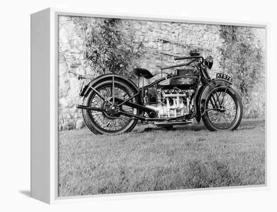 1924 Henderson Motobike-null-Framed Premier Image Canvas