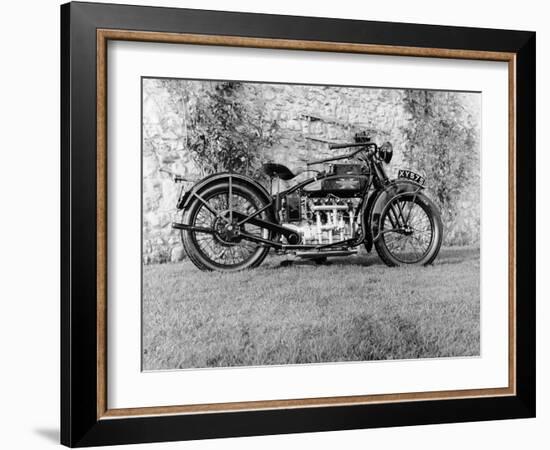 1924 Henderson Motobike-null-Framed Photographic Print