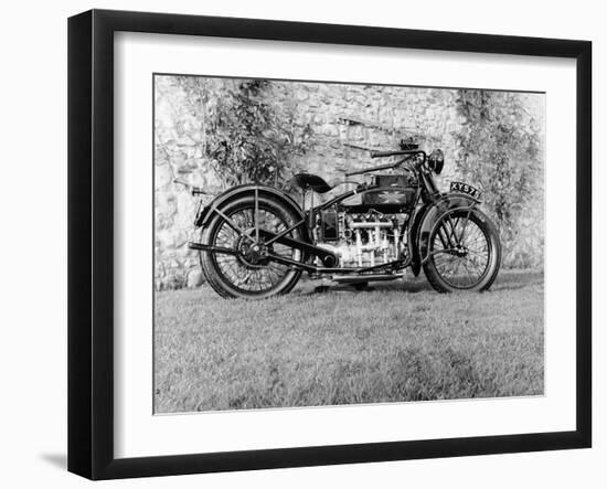 1924 Henderson Motobike-null-Framed Photographic Print