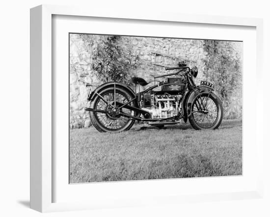 1924 Henderson Motobike-null-Framed Photographic Print