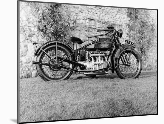 1924 Henderson Motobike-null-Mounted Photographic Print