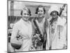 1924 Olympic Champions Aileen Riggin, Gertrude Ederle, and Helen Wainwright-null-Mounted Photo