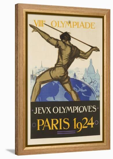 1924 Paris Summer Olymipcs-null-Framed Premier Image Canvas