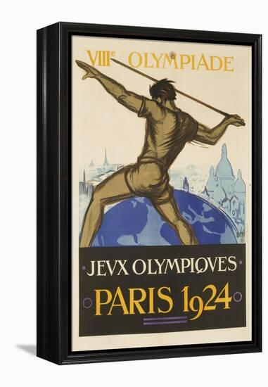 1924 Paris Summer Olymipcs-null-Framed Premier Image Canvas