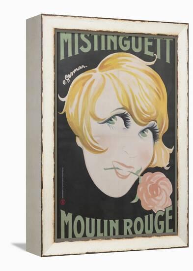 1925 Mistinguett Moulin Rouge-Charles Gesmar-Framed Premier Image Canvas