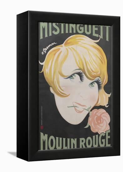 1925 Mistinguett Moulin Rouge-Charles Gesmar-Framed Premier Image Canvas