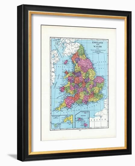 1925, United Kingdom, Europe, England and Wales-null-Framed Giclee Print