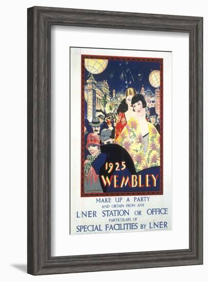 1925 Wembley-null-Framed Art Print