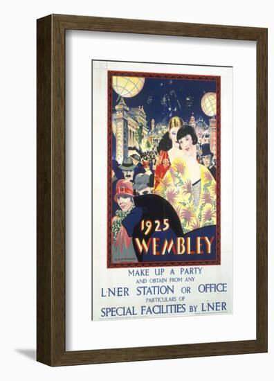 1925 Wembley-null-Framed Art Print