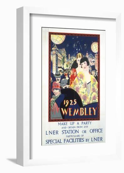 1925 Wembley-null-Framed Art Print