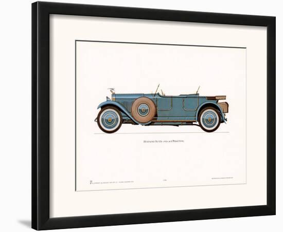 1926 Hispano-Suiza-null-Framed Art Print