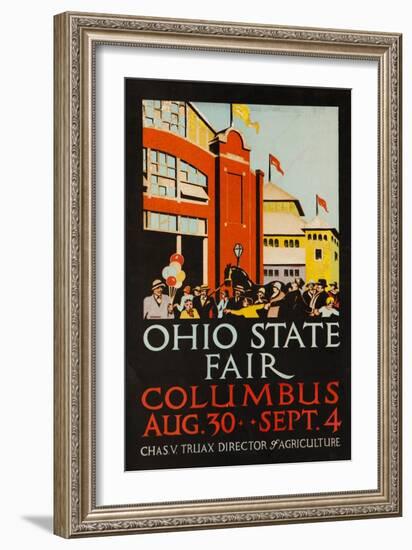 1926 Ohio State Fair, Columbus-null-Framed Giclee Print