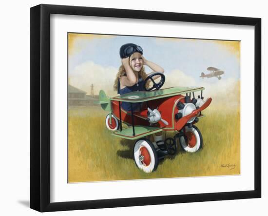 1926 Steelcraft By-Plane-David Lindsley-Framed Giclee Print