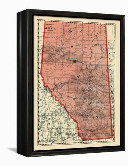1928, Alberta Province, Canada-null-Framed Premier Image Canvas